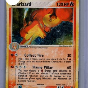 Charizard 100/97 Damaged, Vintage Singles Pokemon card