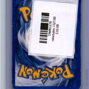 Ninetales 13/130, Vintage Singles Pokemon card - alternate view