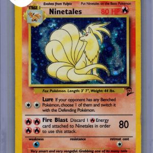 Ninetales 13/130, Vintage Singles Pokemon card
