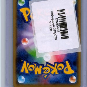 Nidoqueen 028/070 U, Japanese Singles Pokemon card - alternate view