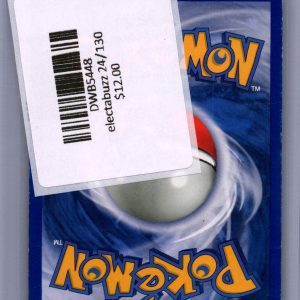 Electabuzz 24/130, Vintage Singles Pokemon card - alternate view