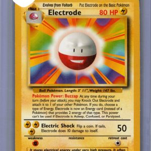 Electrode 21/102, Vintage Singles Pokemon card