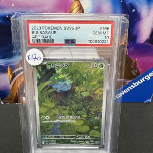 Bulbasaur 166 PSA 10, Graded Cards Pokemon card
