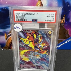 Zeraora 109 PSA 10, Graded Cards Pokemon card