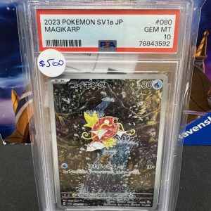 Magikarp 080 PSA 10, Graded Cards Pokemon card