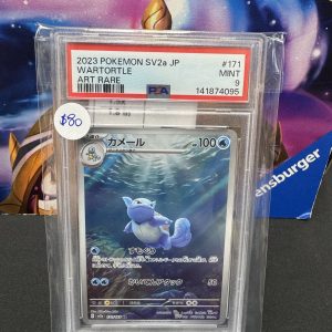 Wartortle 171 AR PSA 9, Graded Cards Pokemon card