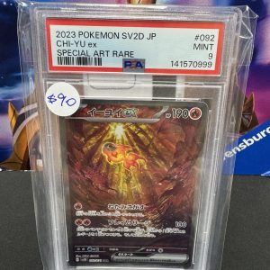 Chi-Yu EX SAR 092 PSA 9, Graded Cards Pokemon card