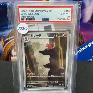 Charmeleon 169 PSA 10, Graded Cards Pokemon card