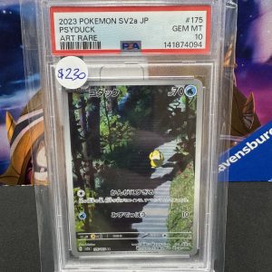 Psyduck 175 PSA 10, Graded Cards Pokemon card