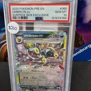Umbreon EX suprise box 060 PSA 10 Pokemon card