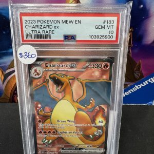 Charizard 183/165 PSA 10 Pokemon card
