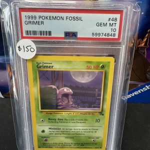 Grimer 48/62 PSA 10 Pokemon card