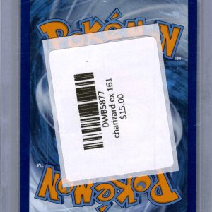 Charizard EX 161, PROMO Pokemon card - alternate view