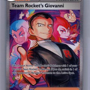 Team Rocket's Giovanni 238/182, Destined Rivals Pokemon card