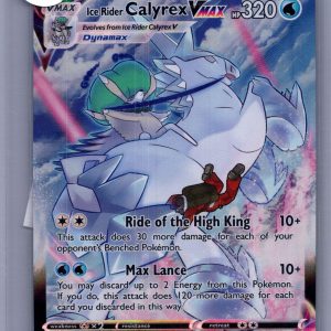 Ice Rider Calyrex VMAX TG15/TG30, Astral Radiance Pokemon card