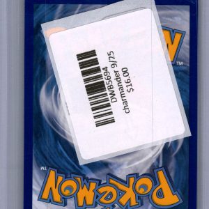 Charmander 9/25, PROMO Pokemon card - alternate view