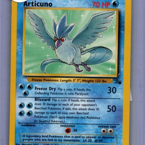 Articuno 17/62, Vintage Singles Pokemon card