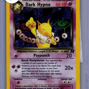 Dark Hypno 9/82, Vintage Singles Pokemon card