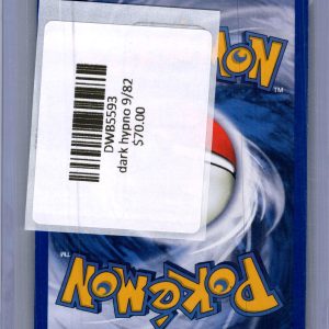 Dark Hypno 9/82, Vintage Singles Pokemon card - alternate view