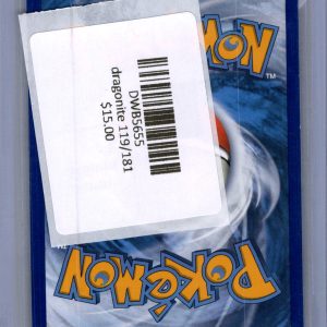 Dragonite 119/181, Team Up Pokemon card - alternate view