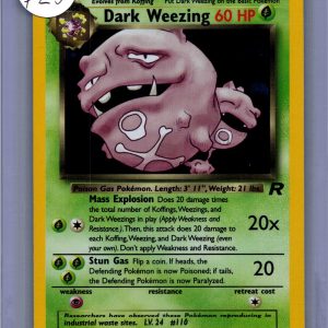 Dark Weezing 14/82 (Holo), Vintage Singles Pokemon card