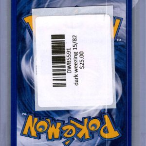 Dark Weezing 14/82 (Holo), Vintage Singles Pokemon card - alternate view