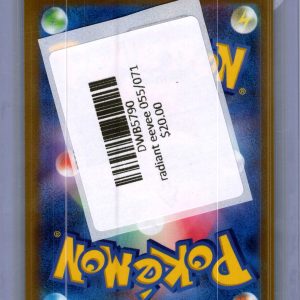 Radiant Eevee 055/071 K, Japanese Singles Pokemon card - alternate view