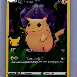 Pikachu 005/025, Celebrations Pokemon card