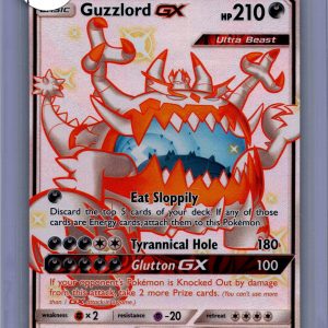 Guzzlord GX SV71/SV94, Hidden Fates Pokemon card