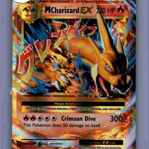 M Charizard EX 13/108, Evolutions Pokemon card