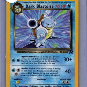 Dark Blastoise 20/82 Damaged, Vintage Singles Pokemon card