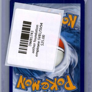 Aether Foundation Employee SV81/SV94, Hidden Fates Pokemon card - alternate view