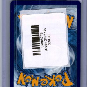 Steelix 247/236, Cosmic Eclipse Pokemon card - alternate view