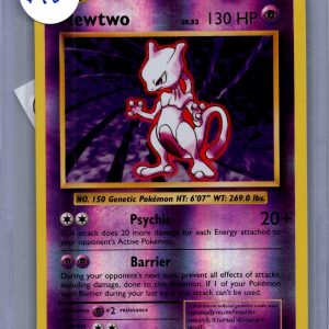 Mewtwo 51/108 Reverse Holo, Evolutions Pokemon card