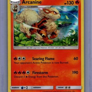 Arcanine 22/149, Sun and Moon Pokemon card