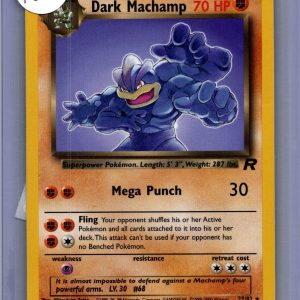 Dark Machamp 27/82, Vintage Singles Pokemon card