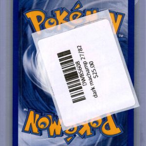 Dark Machamp 27/82, Vintage Singles Pokemon card - alternate view
