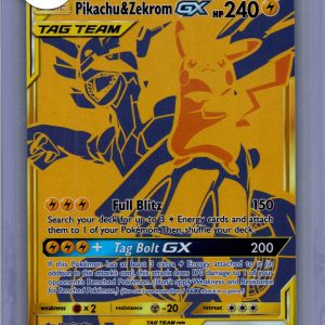 Pikachu and Zekrom GX SM248, PROMO Pokemon card