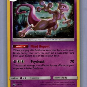 Mewtwo SM214, PROMO Pokemon card