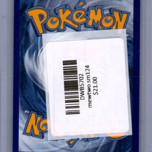 Mewtwo SM214, PROMO Pokemon card - alternate view