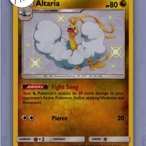 Altaria SV37/SV94, Hidden Fates Pokemon card