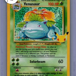 Venusaur 15/102, Celebrations Pokemon card