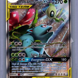 Celebi and Venusaur GX SM167, PROMO Pokemon card