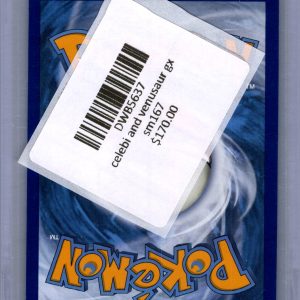 Celebi and Venusaur GX SM167, PROMO Pokemon card - alternate view