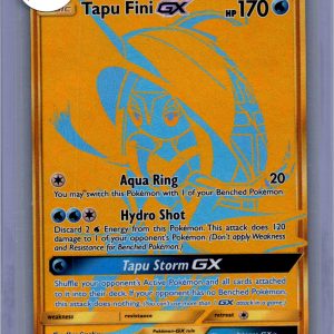 Tapu Fini GX SV92/SV94, Hidden Fates Pokemon card
