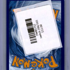 Switch 206/165, 151 Pokemon card - alternate view