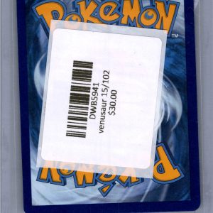 Venusaur 15/102, Celebrations Pokemon card - alternate view
