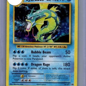 Gyarados 34/108, Evolutions Pokemon card