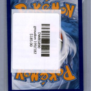 Groudon 199/182, Paradox Rift Pokemon card - alternate view