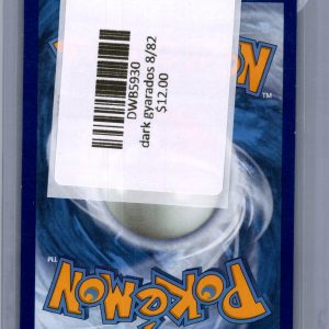Dark Gyarados 8/82, Celebrations Pokemon card - alternate view